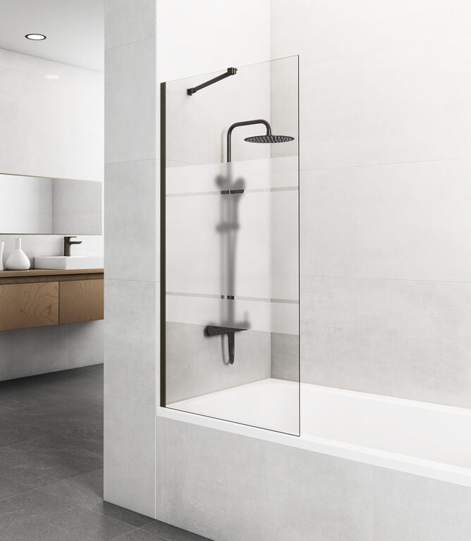 PANEL BAÑERA SCREEN 1F SG TT 85 + BRAZO TITANIO