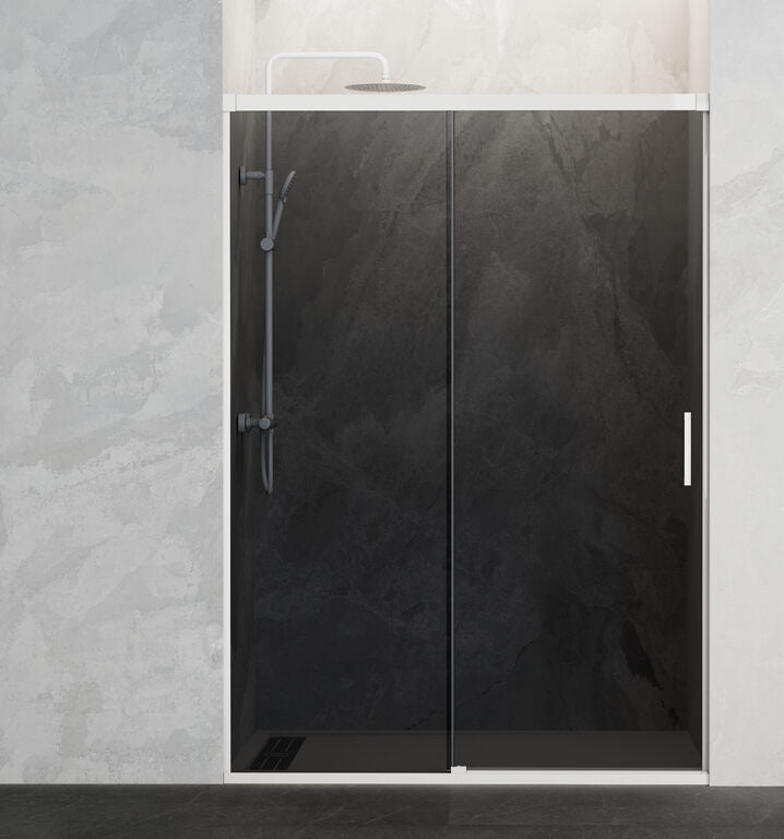MAMPARA BASIC FRON CORR 1F1P FUME BLANCO 115-120 & MAMPARA BASIC FRON CORR 1F1P FUME BLANCO 120-125
