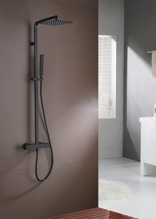 DUCHA QUADRA ELITE NEGRA TERMOSTATICA (1)