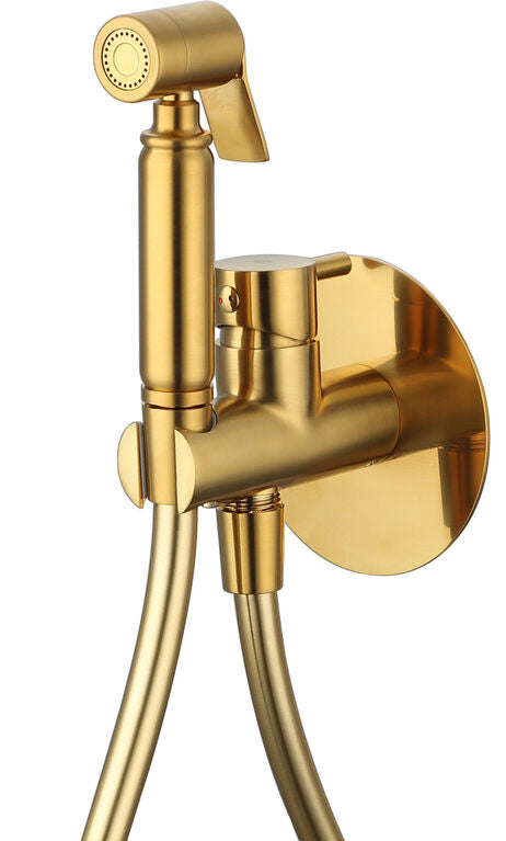 BIDE EMPOTRADO ORO CEPILLADO ROUND