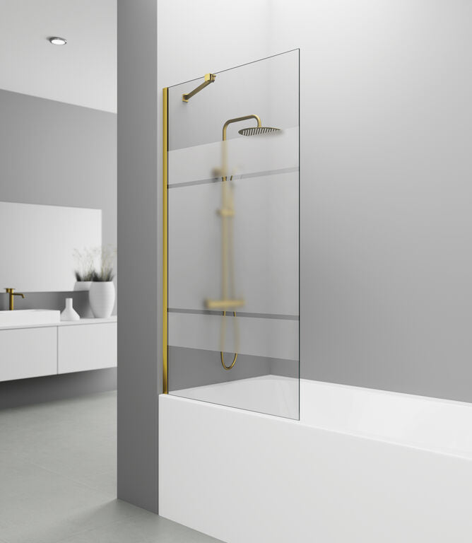 PANEL BAÑERA SCREEN 1F SG OR 85 + BRAZO ORO