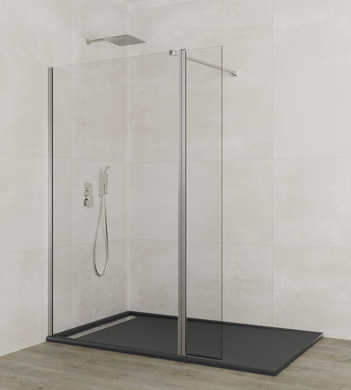 MAMPARA SCREEN FIJO 88 + ABATIBLE 25 TP CR & MAMPARA SCREEN FIJO 98 + ABATIBLE 25 TP CR