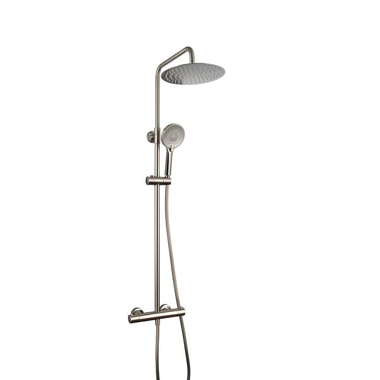 DUCHA TERMOSTÁTICA ELITE ROUND NICKEL