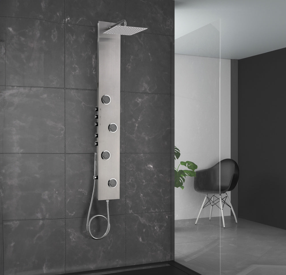 COLUMNA SUDERLAND 1420x180 INOX